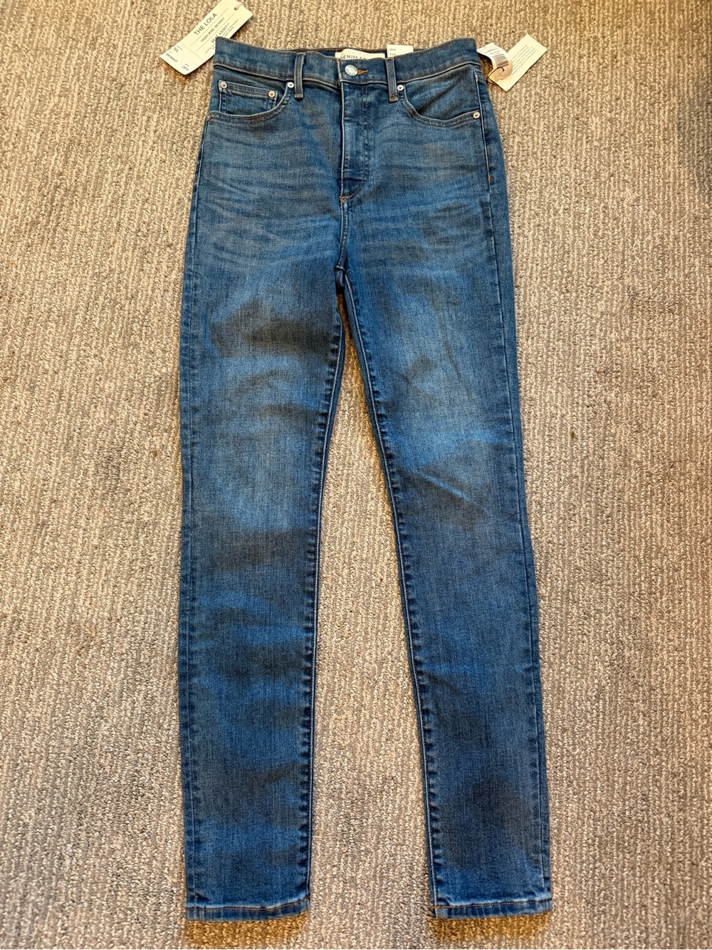Aritzia Denim Forum The Lola High Rise Skinny Jeans 28W 30L NWT